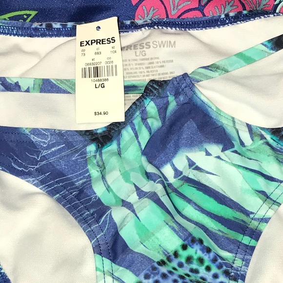 NWT Express multi strap bikini bottoms - Picture 4 of 5